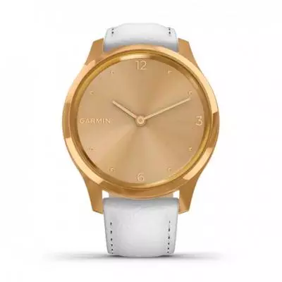 Смарт-часы Garmin Vivomove Luxe 24K Gold PVD Stainless Steel Case with White I (010-02241-08) - 3
