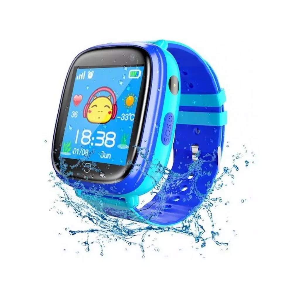 Смарт-часы GoGPS ME K14 Blue Детские GPS часы-телефон (K14BL) - 1 Смарт-часы GoGPS ME K14 Blue Детские GPS часы-телефон (K14BL) - 1