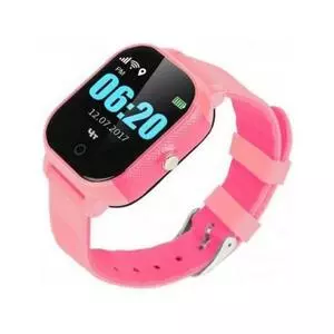 Смарт-часы GoGPS К23 Pink Детские телефон-часы с GPS треккером (K23PK)
