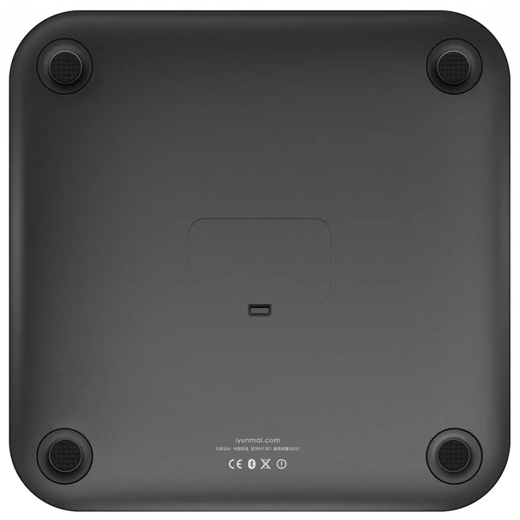 Весы напольные Yunmai Premium Smart Scale Black (M1301-BK) - 1 Весы напольные Yunmai Premium Smart Scale Black (M1301-BK) - 1