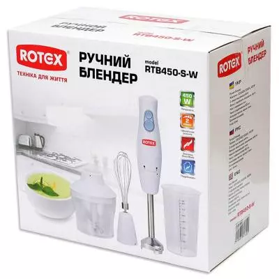 Блендер Rotex RTB450-S-W - 1 Блендер Rotex RTB450-S-W - 1