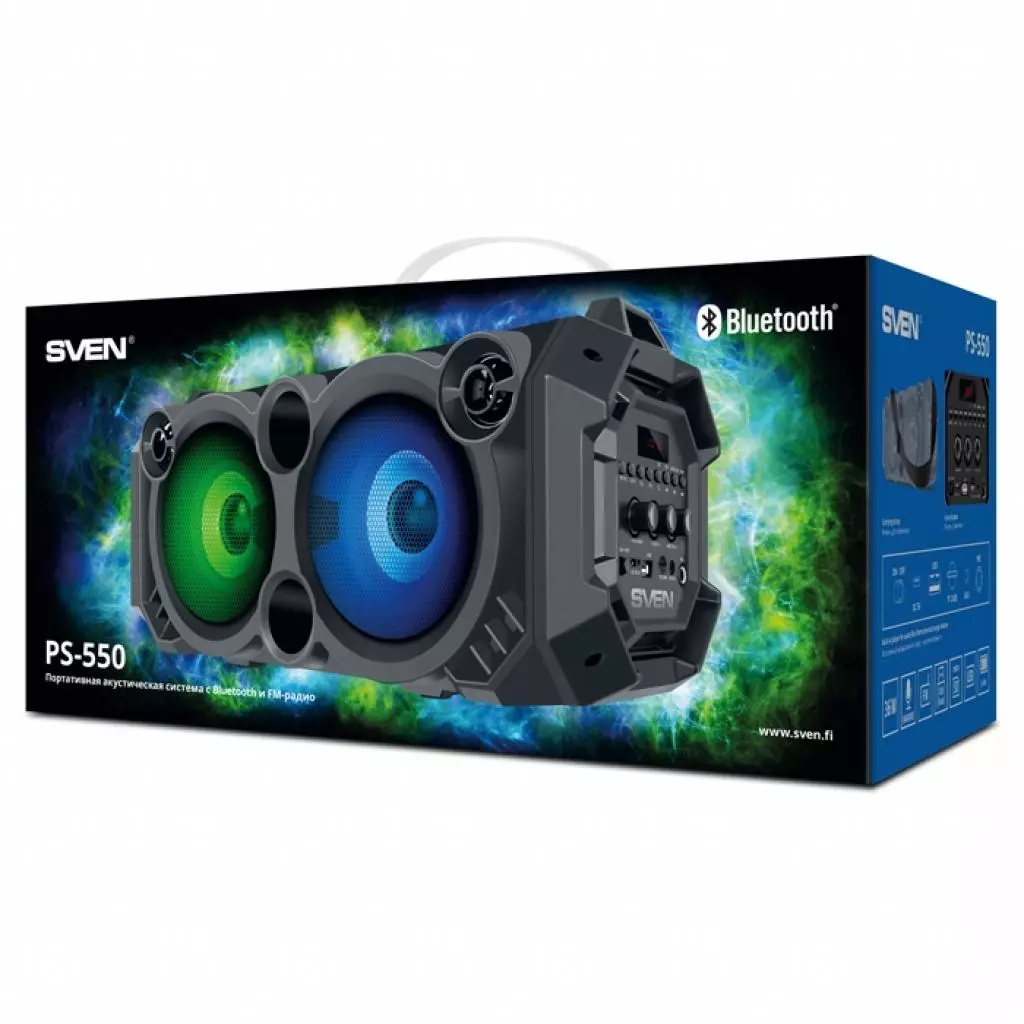 Акустическая система Sven PS-550 Black - 8 Акустическая система Sven PS-550 Black - 8