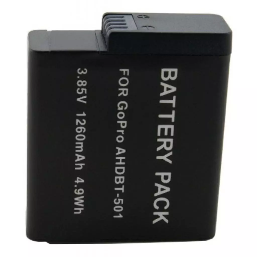 Аккумулятор к фото/видео Extradigital GoPro HERO 5, 1260 mAh (BDG2693) - 1 Аккумулятор к фото/видео Extradigital GoPro HERO 5, 1260 mAh (BDG2693) - 1