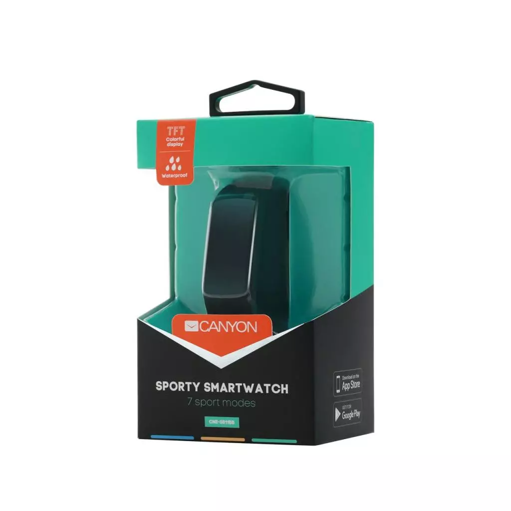 Фитнес браслет Canyon CNE-SB11BB Black (CNE-SB11BB) - 3 Фитнес браслет Canyon CNE-SB11BB Black (CNE-SB11BB) - 3