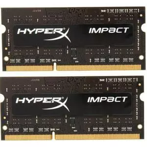 Модуль памяти для ноутбука SoDIMM DDR3L 8GB (2x4GB) 1866 MHz Kingston Fury (ex.HyperX) (HX318LS11IBK2/8)