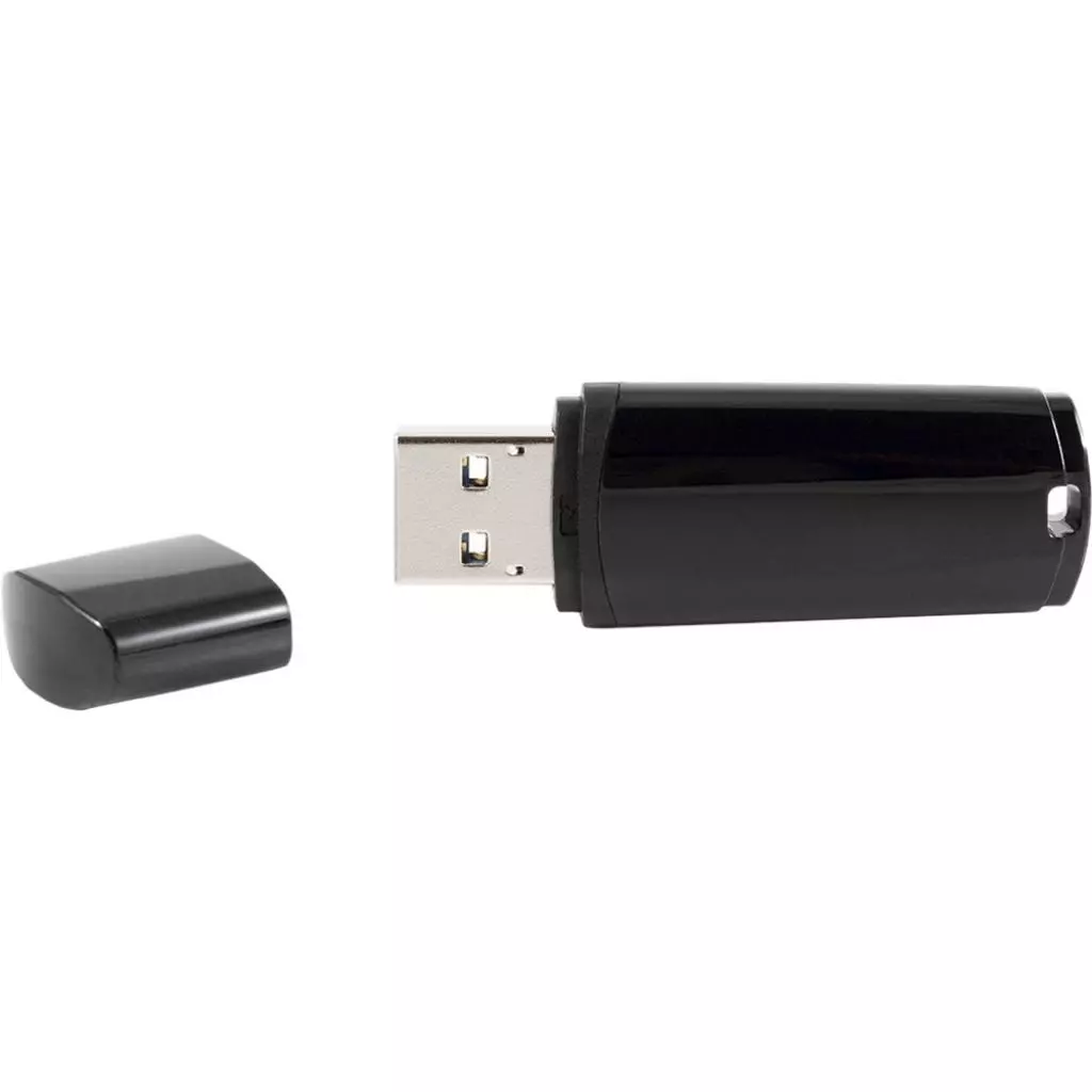 USB флеш накопитель Goodram 128GB UMM3 Mimic Black USB 3.0 (UMM3-1280K0R11) - 1 USB флеш накопитель Goodram 128GB UMM3 Mimic Black USB 3.0 (UMM3-1280K0R11) - 1