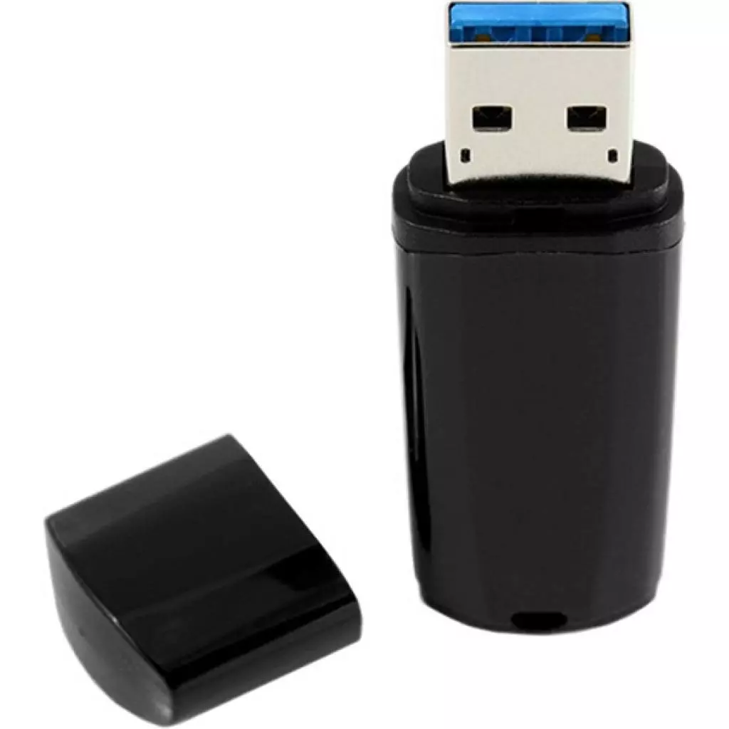 USB флеш накопитель Goodram 128GB UMM3 Mimic Black USB 3.0 (UMM3-1280K0R11) - 2 USB флеш накопитель Goodram 128GB UMM3 Mimic Black USB 3.0 (UMM3-1280K0R11) - 2
