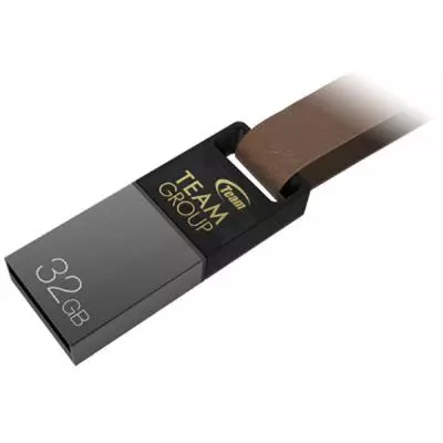 USB флеш накопитель Team 32GB M151 Gray USB 2.0 OTG (TM15132GC01) - 4