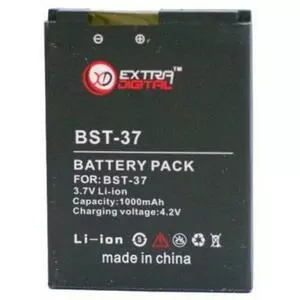 Аккумуляторная батарея для телефона Extradigital Sony Ericsson BST-37 (1000 mAh) (BMS6351)
