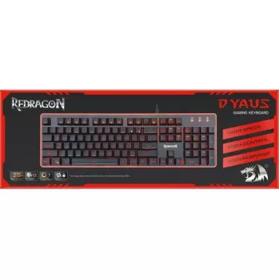 Клавиатура Redragon Dyaus RU Black (75076) - 8 Клавиатура Redragon Dyaus RU Black (75076) - 8