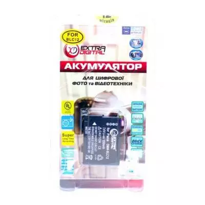 Аккумулятор к фото/видео Extradigital Panasonic DMW-BLC12 (BDP2567) - 2