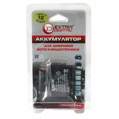 Аккумулятор к фото/видео Extradigital Canon LP-E12 (BDC2428) - 2 Аккумулятор к фото/видео Extradigital Canon LP-E12 (BDC2428) - 2