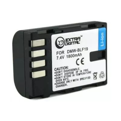 Аккумулятор к фото/видео Extradigital Panasonic DMW-BLF19 (BDP2570) - 3