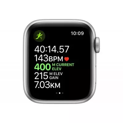 Смарт-часы Apple Watch Nike Series 5 GPS, 40mm Silver Aluminium Case with Pur (MX3R2UL/A) - 3