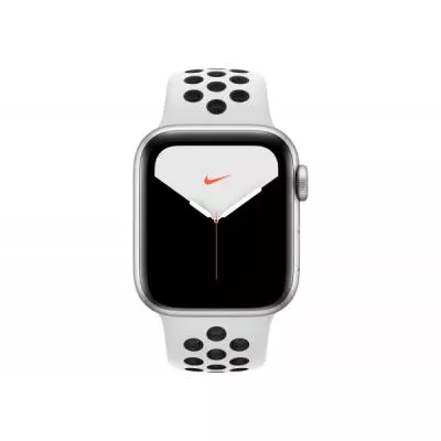 Смарт-часы Apple Watch Nike Series 5 GPS, 40mm Silver Aluminium Case with Pur (MX3R2UL/A)