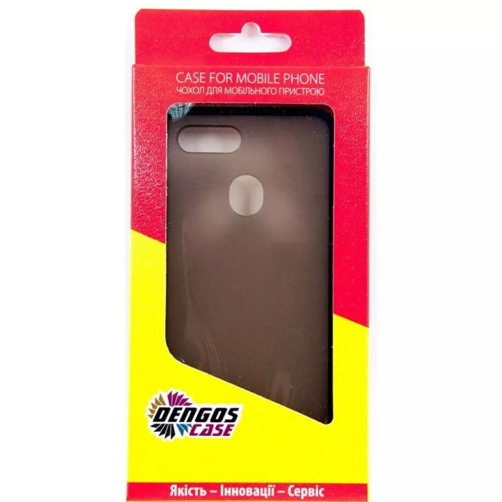 Чехол для моб. телефона Dengos Oppo A5s (black) (DG-TPU-MATT-36) - 3