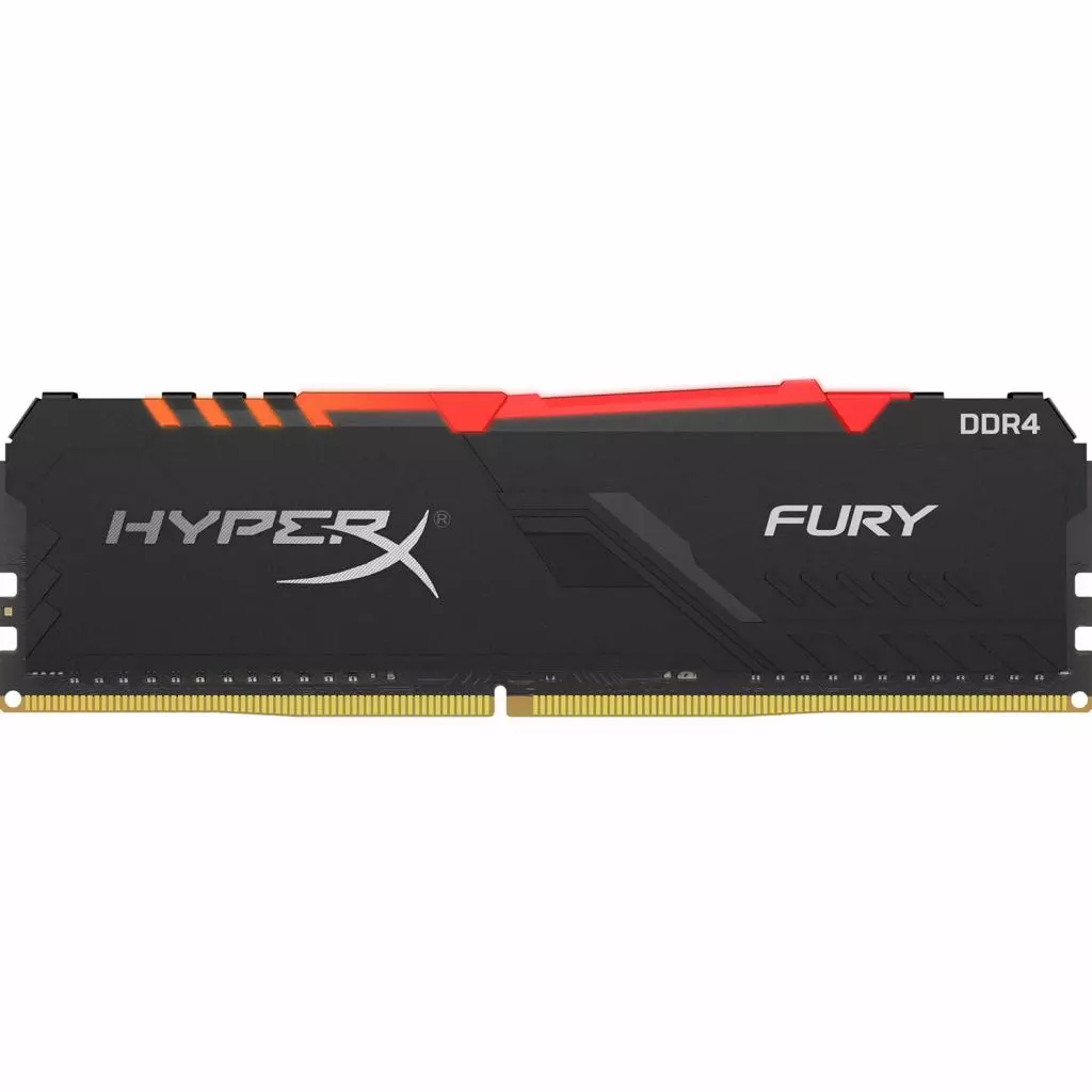 Модуль памяти для компьютера DDR4 8GB 3733 MHz HyperX Fury RGB Kingston Fury (ex.HyperX) (HX437C19FB3A/8)