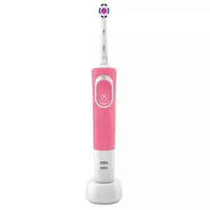 Электрическая зубная щетка Braun D100.413.1 (Oral-B Vitality PRO 3D White Pink)