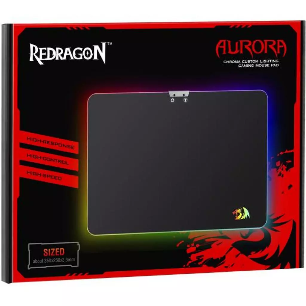 Коврик для мышки Redragon Aurora RGB Speed (75086) - 11 Коврик для мышки Redragon Aurora RGB Speed (75086) - 11