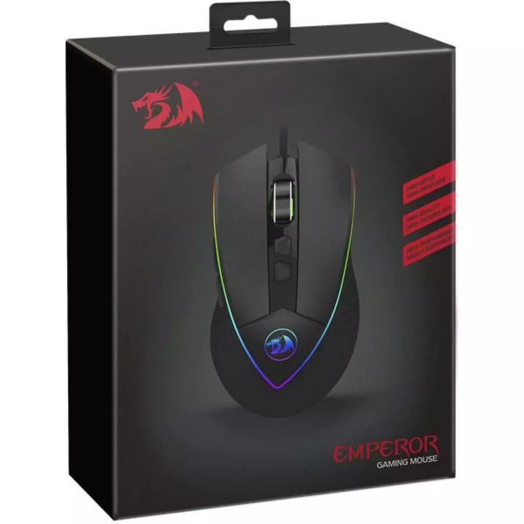 Мышка Redragon Emperor RGB IR USB Black (78323) - 11 Мышка Redragon Emperor RGB IR USB Black (78323) - 11