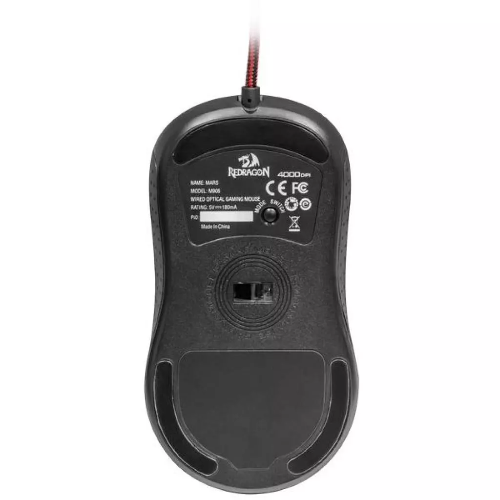 Мышка Redragon Mars TFT USB Black-Red (74846) - 9