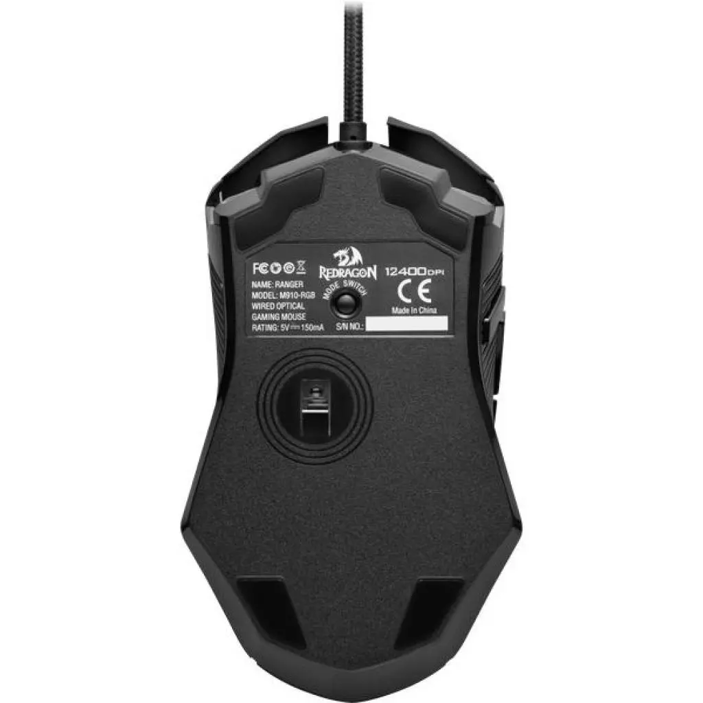 Мышка Redragon Ranger RGB IR USB Black (77423) - 7 Мышка Redragon Ranger RGB IR USB Black (77423) - 7
