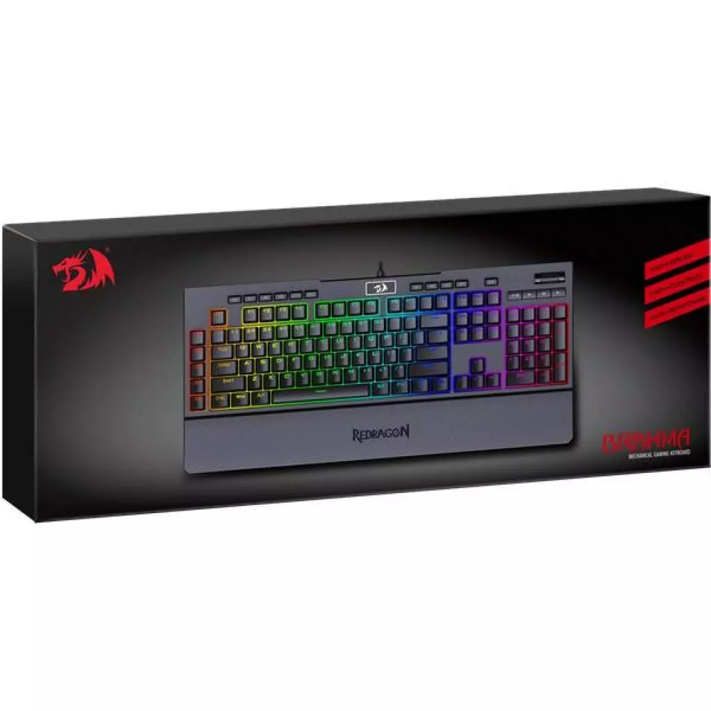 Клавиатура Redragon Brahma RGB USB Black (77647) - 11 Клавиатура Redragon Brahma RGB USB Black (77647) - 11