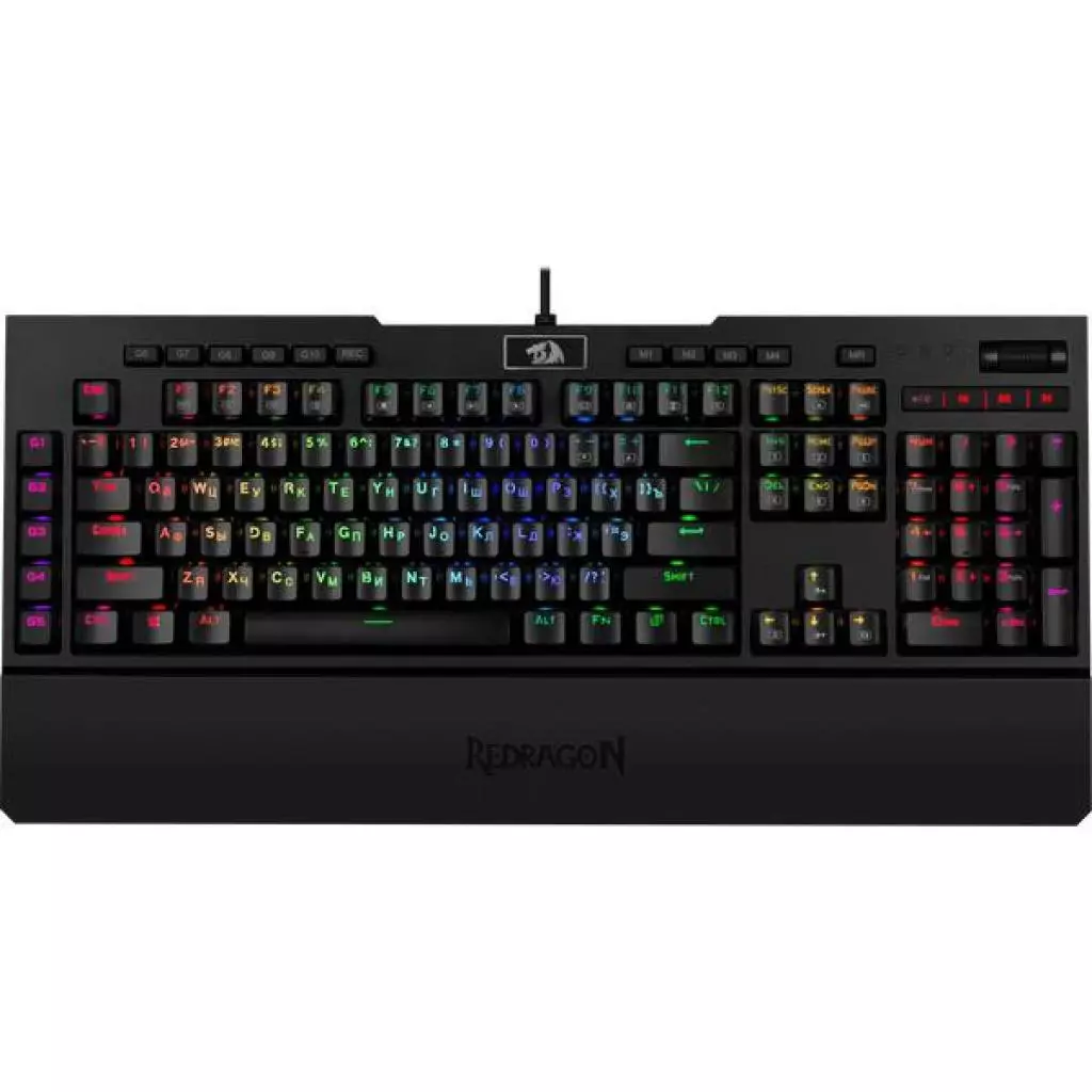 Клавиатура Redragon Brahma Pro RGB USB Black (77513)