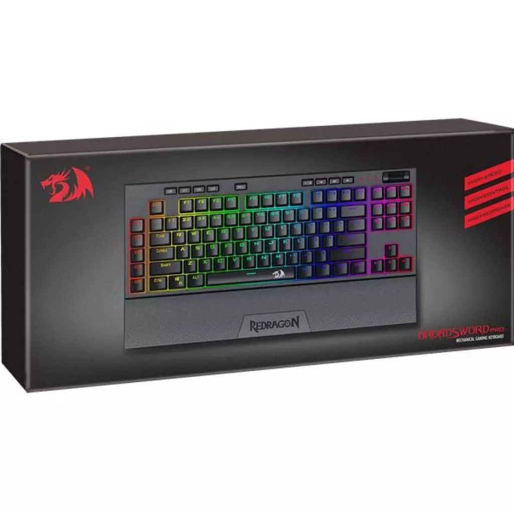 Клавиатура Redragon Broadsword Pro RGB USB Black (77515) - 3 Клавиатура Redragon Broadsword Pro RGB USB Black (77515) - 3