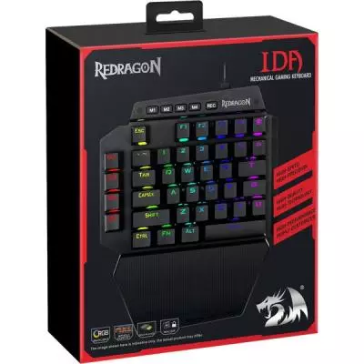 Клавиатура Redragon Ida RGB USB Black (77437) - 11 Клавиатура Redragon Ida RGB USB Black (77437) - 11