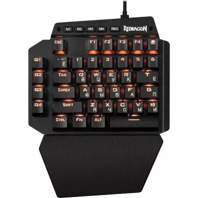 Клавиатура Redragon Ida RGB USB Black (77437)
