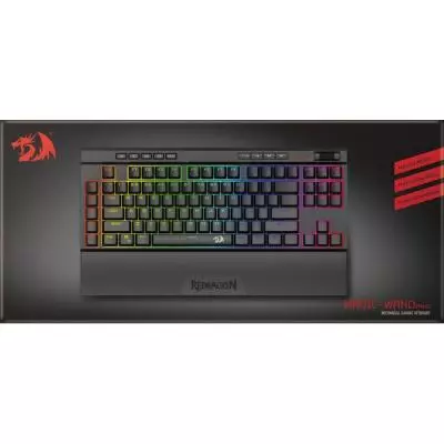 Клавиатура Redragon Magig-Wand Pro RGB USB Black (77514) - 11 Клавиатура Redragon Magig-Wand Pro RGB USB Black (77514) - 11