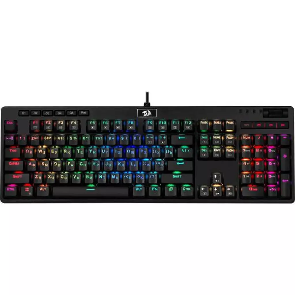 Клавиатура Redragon Manyu RGB USB Black (78309)