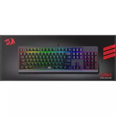 Клавиатура Redragon Sani RGB USB Black (77488) - 9 Клавиатура Redragon Sani RGB USB Black (77488) - 9
