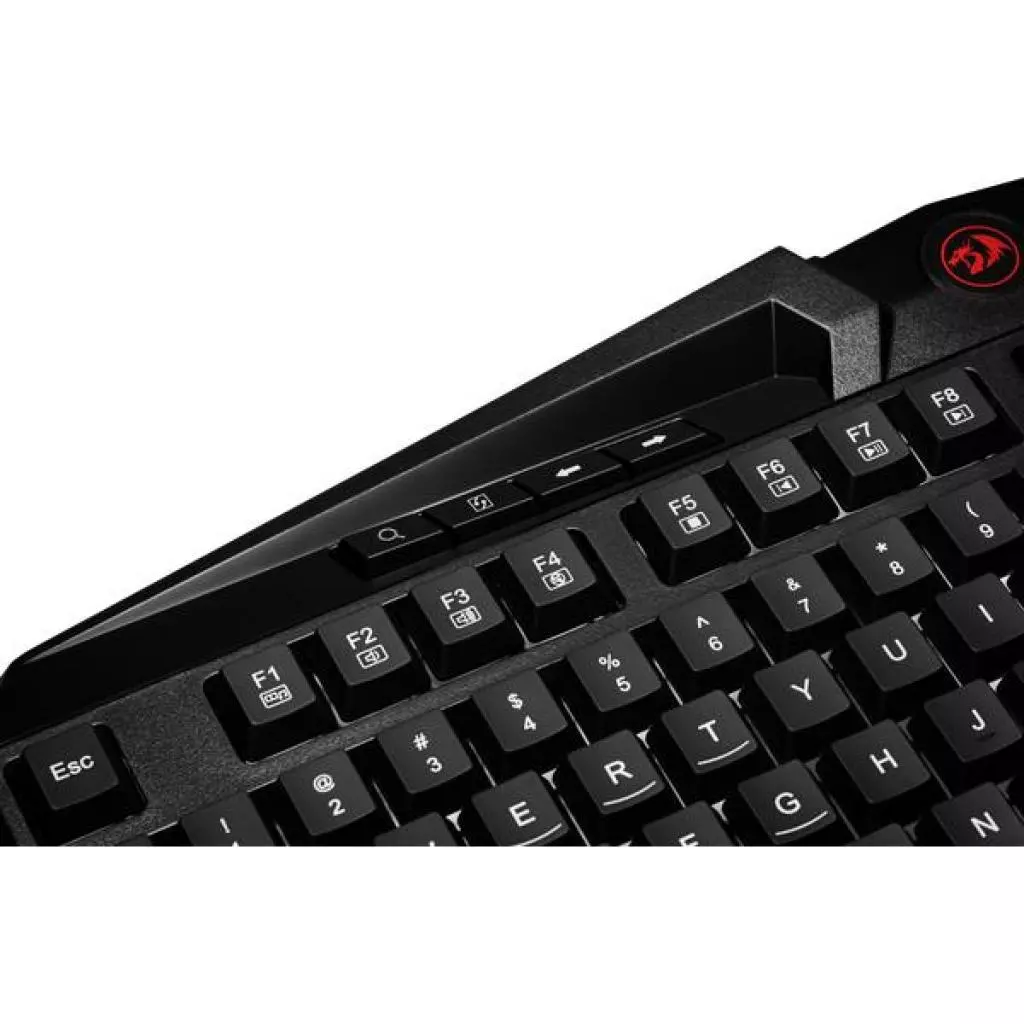 Клавиатура Redragon Harpe RGB USB Black (75095) - 7 Клавиатура Redragon Harpe RGB USB Black (75095) - 7