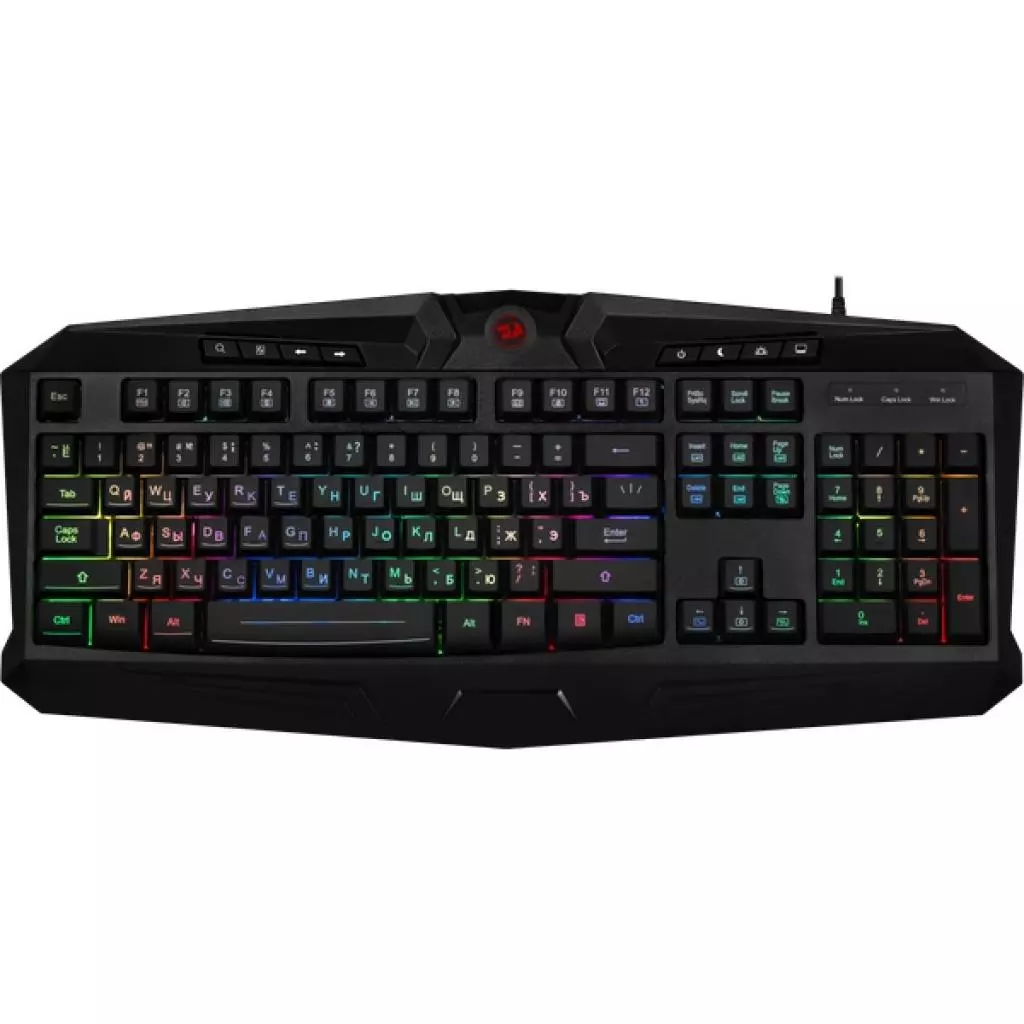 Клавиатура Redragon Harpe RGB USB Black (75095)