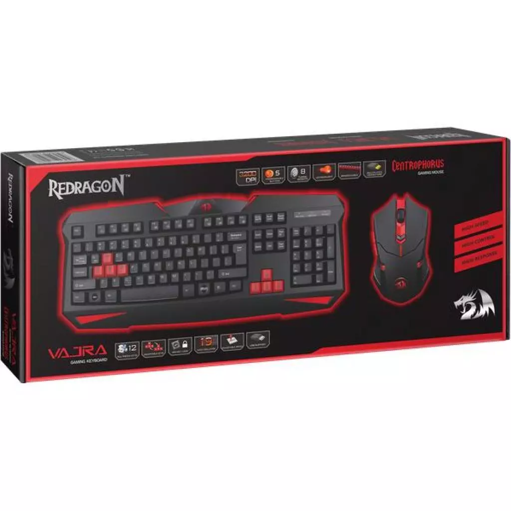 Комплект Redragon S101-2 USB Black (75048) - 4 Комплект Redragon S101-2 USB Black (75048) - 4