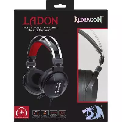 Наушники Redragon Ladon Red-black (75160) - 3 Наушники Redragon Ladon Red-black (75160) - 3
