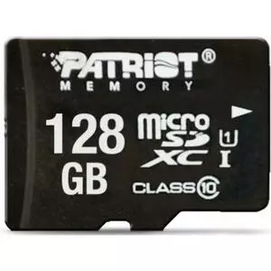 Карта памяти Patriot 128GB microSDXC class 10 UHS-I LX (PSF128GMCSDXC10)