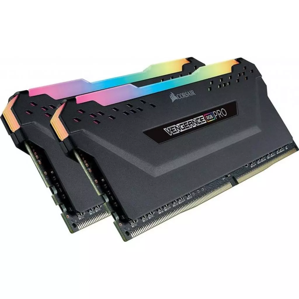 Модуль памяти для компьютера DDR4 32GB (2x16GB) 3200 MHz Vengeance RGB Pro Black Corsair (CMW32GX4M2C3200C16) - 3 Модуль памяти для компьютера DDR4 32GB (2x16GB) 3200 MHz Vengeance RGB Pro Black Corsair (CMW32GX4M2C3200C16) - 3