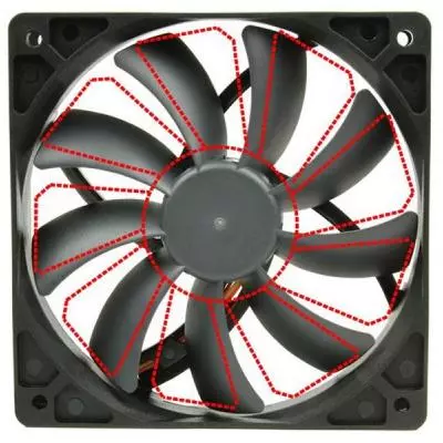 Кулер для корпуса SCYTHE Slip Stream 120 (SY1225DB12M-P) - 4