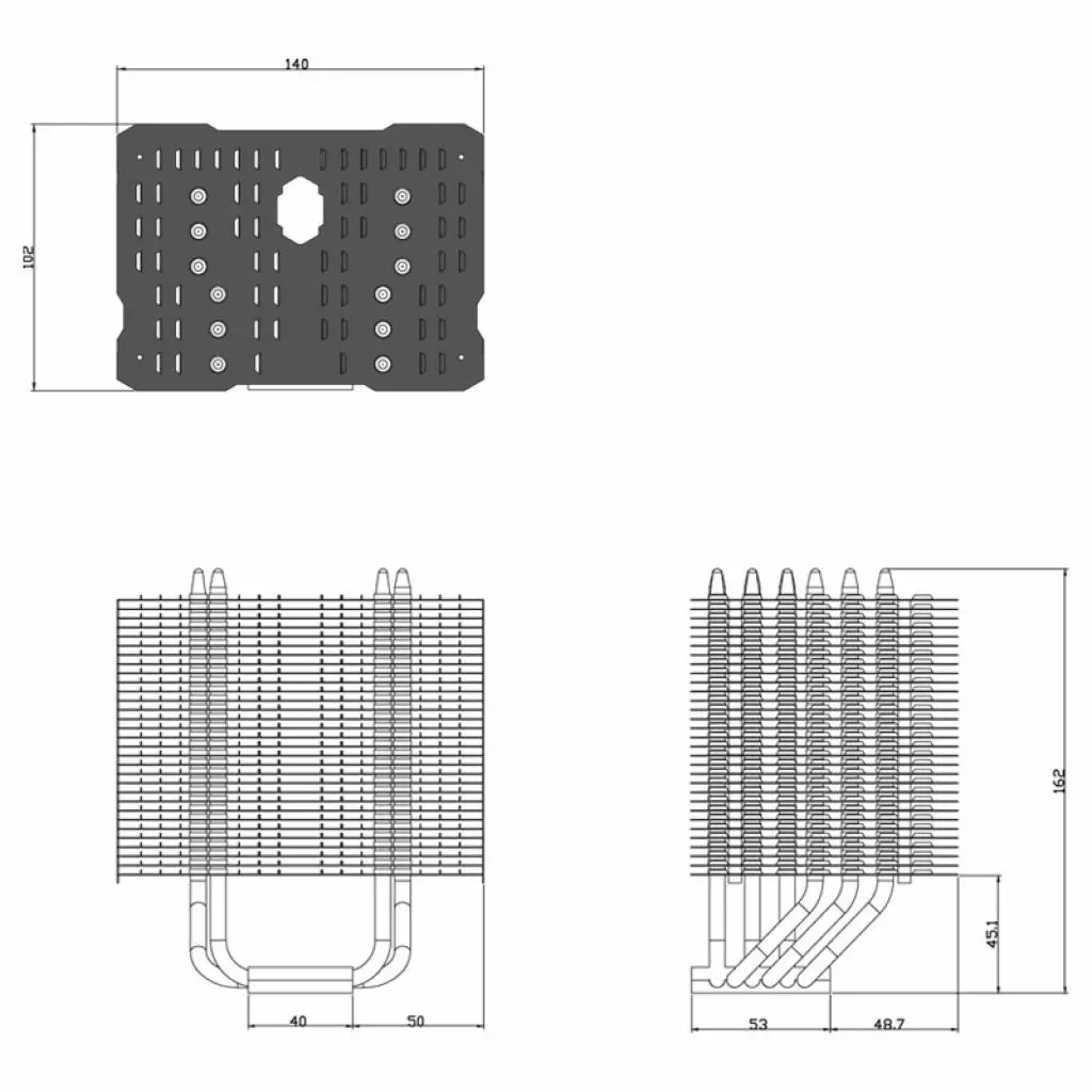 Кулер для процессора Thermalright HR-02 Macho Rev.B - 10 Кулер для процессора Thermalright HR-02 Macho Rev.B - 10