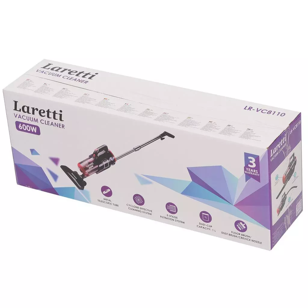 Пылесос Laretti LR-VC8110 - 4
