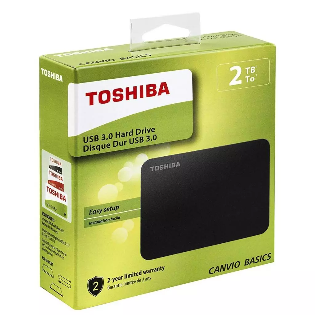 Внешний жесткий диск 2.5" 2TB Toshiba (HDTB420EK3AA) - 6 Внешний жесткий диск 2.5" 2TB Toshiba (HDTB420EK3AA) - 6