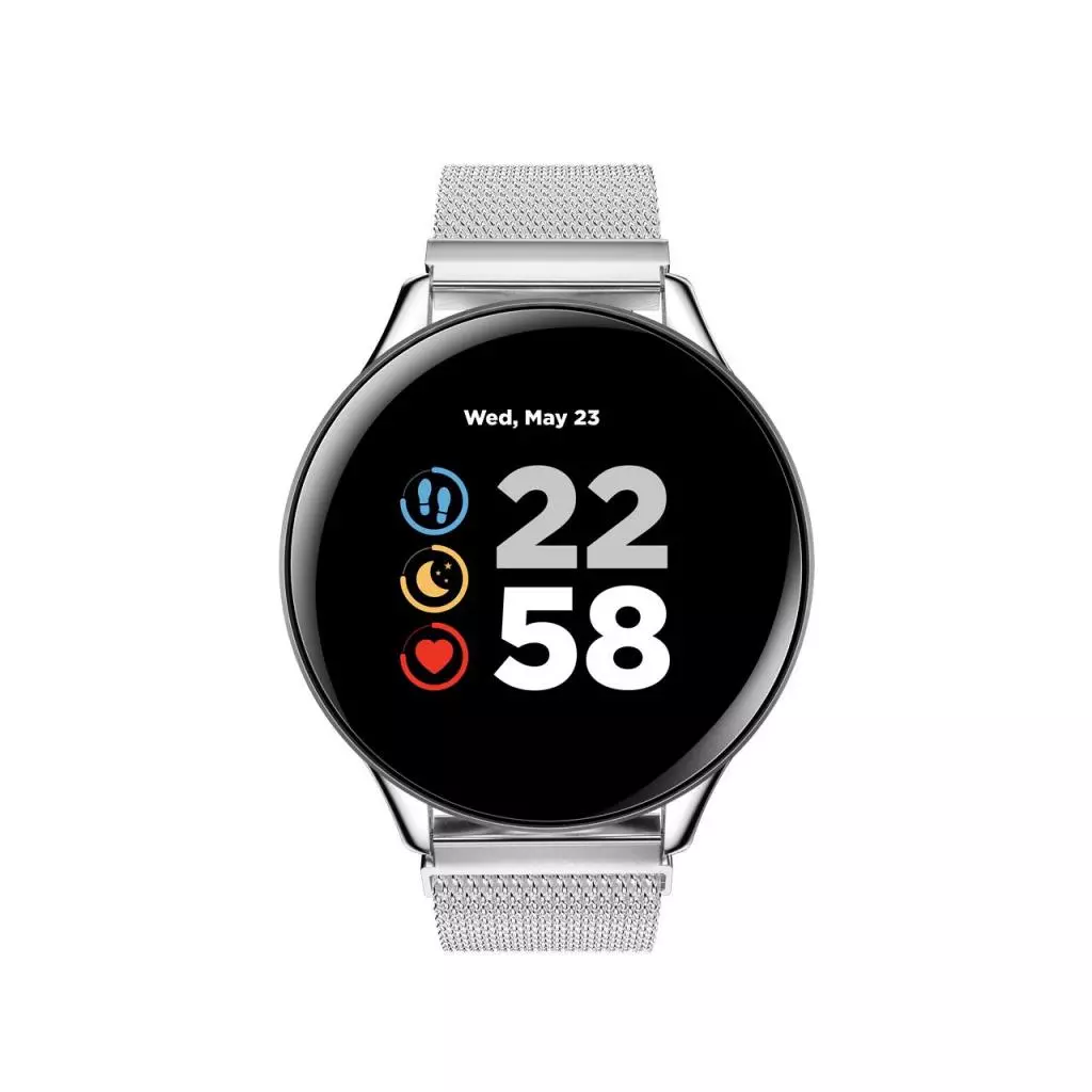 Смарт-часы Canyon CNS-SW70SS Silver body with silver metal belt (CNS-SW70SS) - 1 Смарт-часы Canyon CNS-SW70SS Silver body with silver metal belt (CNS-SW70SS) - 1