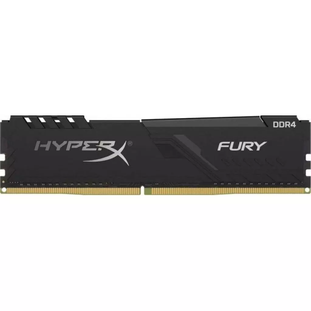 Модуль памяти для компьютера DDR4 8GB 3600 MHz HyperX Fury Black Kingston Fury (ex.HyperX) (HX436C17FB3/8)