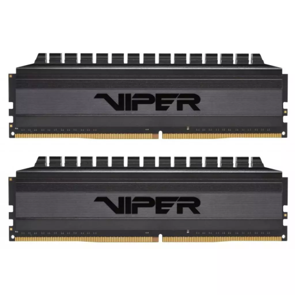 Модуль памяти для компьютера DDR4 16GB (2x8GB) 3600 MHz Viper Blackout Patriot (PVB416G360C7K) - 1 Модуль памяти для компьютера DDR4 16GB (2x8GB) 3600 MHz Viper Blackout Patriot (PVB416G360C7K) - 1