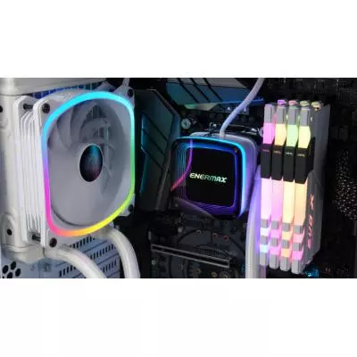 Система водного охлаждения ENERMAX AQUAFUSION 240 (ELC-AQF240-SQA-W) - 7