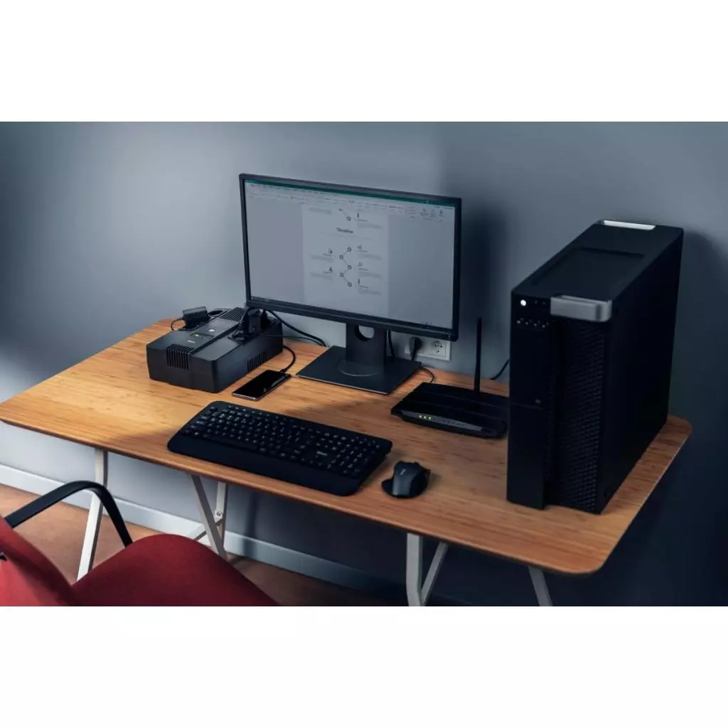 Источник бесперебойного питания Trust Maxxon 800VA UPS (23326_TRUST) - 3 Источник бесперебойного питания Trust Maxxon 800VA UPS (23326_TRUST) - 3