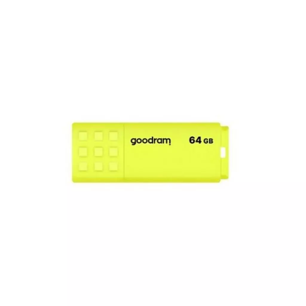 USB флеш накопитель Goodram 64GB UME2 Yellow USB 2.0 (UME2-0640Y0R11) - 2